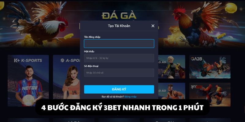 Đăng ký 3BET