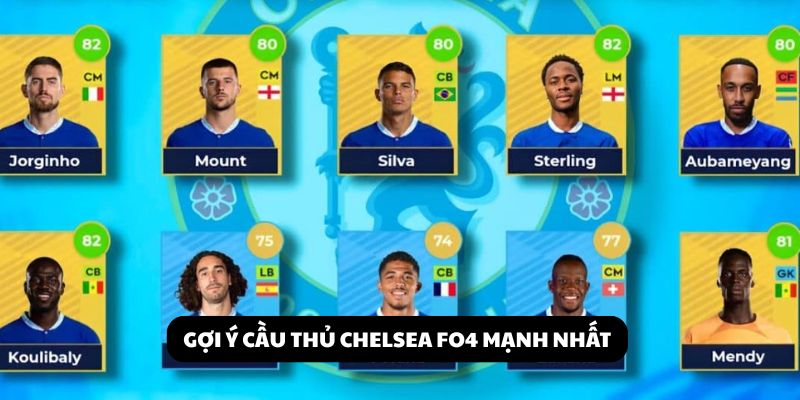 đội hình chelsea fo4