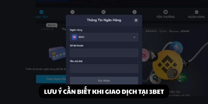 Nạp tiền 3BET